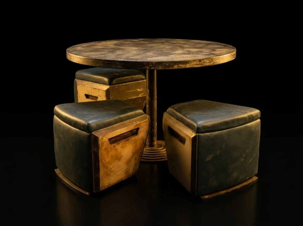 Canteen Table & Seats — Beggar’s Lament